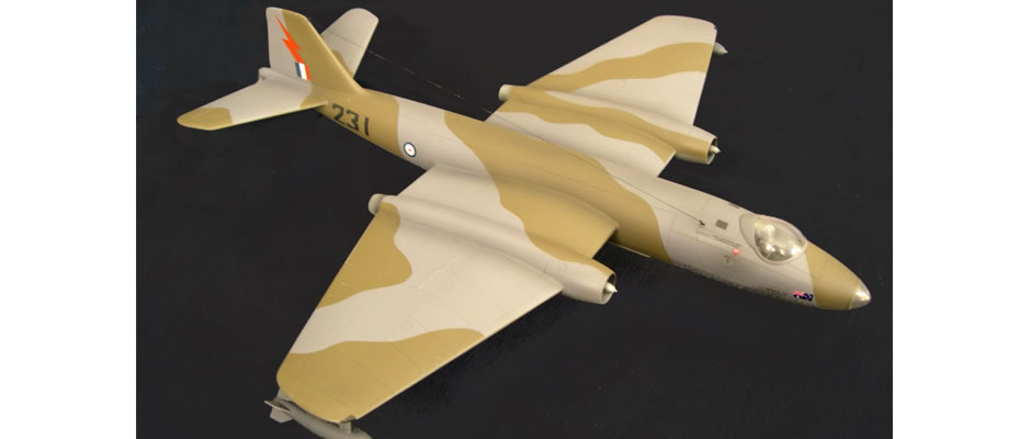 GAF Canberra MK2 Bomber model